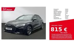 Schwarz Neu 2025 Audi A3 Sportback e-tron Comfort Kleinwagen | 42.999 € (Fairer Preis)