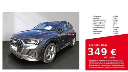 Gebraucht Audi Q3 S-Line 200 PS (147 kW) 2022 SUV