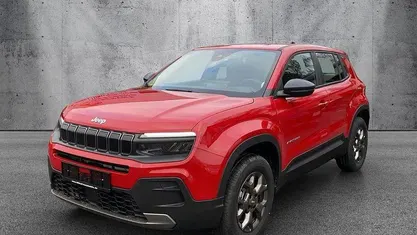 Neu Jeep Avenger 110 PS (80 kW) 2025 Rot SUV