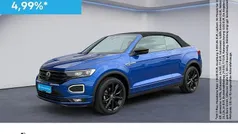 Blau Gebraucht 2021 VW T-Roc Cabriolet R-line Cabrio | 27.990 € (Guter Preis)
