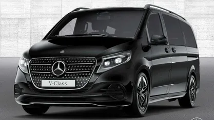 Schwarz Gebraucht 2025 Mercedes V300 Style Van / Kleinbus | 83.400 € (Fairer Preis)