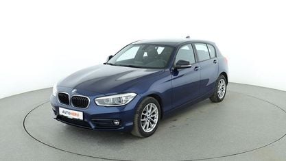 Używany BMW 118 Sport Line 136 KM (100 kW) 2019 Niebieski Hatchback