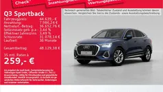 Navarrablau metallic Gebraucht 2025 Audi Q3 S-Line SUV | 44.639 € (Fairer Preis)