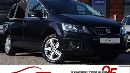 Gebraucht Seat Alhambra Style 140 PS (102 kW) 2014 "deep" schwarz Van / Kleinbus