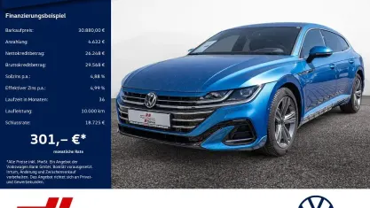 Occasion VW Arteon R-line 190 ch (139 kW) 2022 Bleue Berline