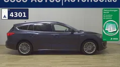 Pantherblau metallic Gebraucht 2021 Ford Focus Vignale Kombi | 15.980 € (Fairer Preis)