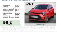 Signalrot Neu 2025 Kia Picanto Vision Kleinwagen | 17.350 € (Fairer Preis)