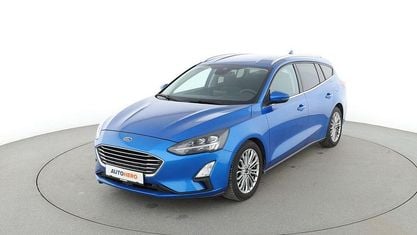 Gebraucht Ford Focus Titanium 150 PS (110 kW) 2019 Blau Kombi