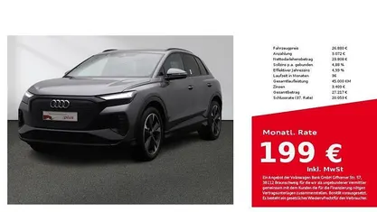 Taifungrau metallic Gebraucht 2022 Audi Q4 e-tron Ambiente SUV | 26.880 € (Fairer Preis)