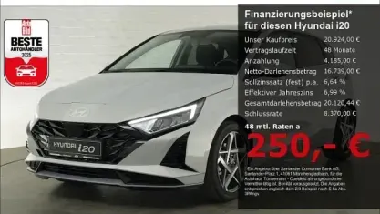 Gebraucht Hyundai i20 Prime 101 PS (74 kW) 2025 Lumen grey Kleinwagen