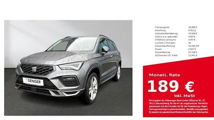Gebraucht Seat Ateca FR 150 PS (110 kW) 2022 SUV