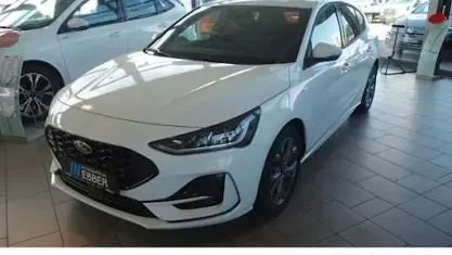 Brugt Ford Focus ST-Line 125 HK (91 kW) 2024 Hvid Sedan