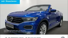 Ravennablau metallic Gebraucht 2020 VW T-Roc Cabriolet R-line Cabrio | 23.950 € (Fairer Preis)