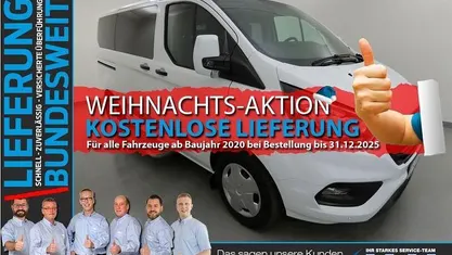 Weiß (frostweiss) Gebraucht 2021 Ford Transit Custom Trend Van | 23.740 € (Fairer Preis)