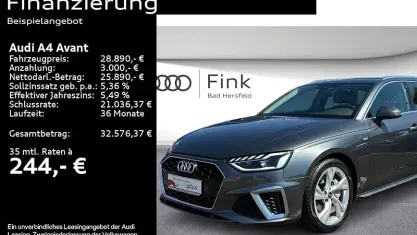Gebraucht Audi A4 S-Line 204 PS (150 kW) 2023 Daytonagrau perleffekt Kombi