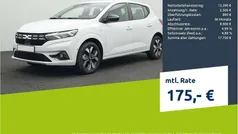Gletscher weiss Gebraucht 2025 Dacia Sandero Journey Kleinwagen | 15.890 € (Guter Preis)