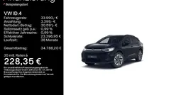 Grenadillschwarz metallic Gebraucht 2025 VW ID.4 Pure SUV | 33.990 € (Guter Preis)