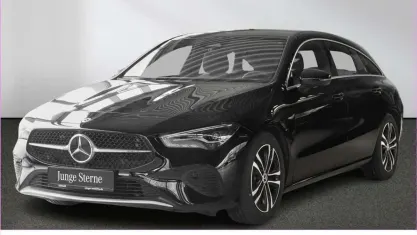 Gebraucht Mercedes CLA200 Shooting Brake 163 PS (119 kW) 2025 Unilack nachtschwarz Kombi