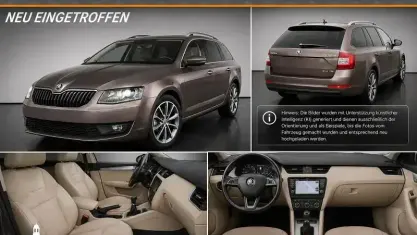 Gebraucht Skoda Octavia 180 PS (132 kW) 2013 Topaz braun metallic (lf8z) Kombi