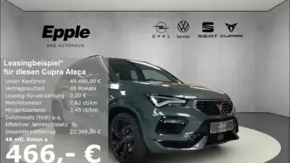 Nouă Cupra Ateca VZ 300 CP (220 kW) 2026 Verde SUV