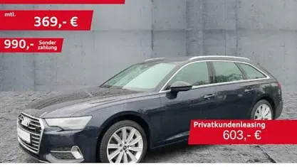 Gebraucht Audi A6 Sport 286 PS (210 kW) 2021 Blau Kombi
