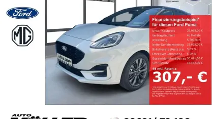 Neu Ford Puma 125 PS (91 kW) 2026 Weiß SUV
