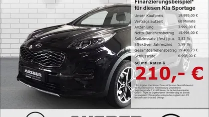 Gebraucht Kia Sportage GT-Line 177 PS (130 kW) 2020 Schwarz SUV