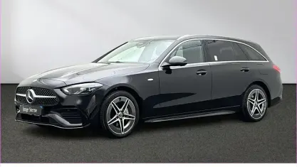 Gebraucht Mercedes C300e AMG 313 PS (230 kW) 2025 Obsidianschwarz Kombi
