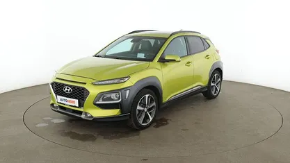 Gebraucht Hyundai Kona Premium 177 PS (130 kW) 2019 Grün SUV