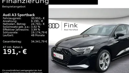 Gebraucht Audi A3 Comfort 150 PS (110 kW) 2025 Mythosschwarz metallic Limousine