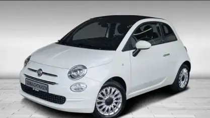 Gebraucht Fiat 500 Lounge 69 PS (50 kW) 2020 Weiß Cabrio