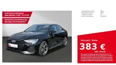 Schwarz Gebraucht 2025 Audi A3 S-Line Limousine | 37.990 € (Fairer Preis)