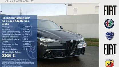 Begagnad Alfa Romeo Giulia Competizione 280 HK (205 kW) 2023 Svart Sedan