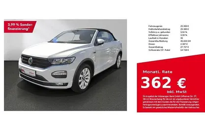 Weiß Gebraucht 2021 VW T-Roc R-line SUV | 25.380 € (Fairer Preis)