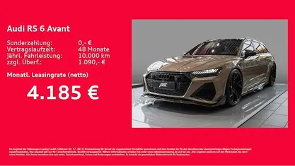Gebraucht 2025 Audi RS6 Performance Kombi | 312.984 €