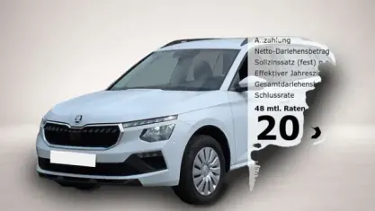 Gebraucht Skoda Kamiq Essence 95 PS (69 kW) 2025 Weiß SUV