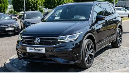 Gebraucht VW Tiguan Allspace R-line 200 PS (147 kW) 2023 Schwarz SUV