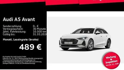 Gebraucht Audi A5 204 PS (150 kW) 2026 Kombi