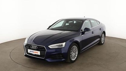 Używany Audi A5 Sportback 190 KM (139 kW) 2019 Niebieski Hatchback