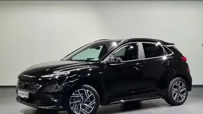 Gebraucht Hyundai Kona N Line 199 PS (146 kW) 2023 Schwarz SUV
