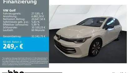 Usata VW Golf VIII Life 150 CV (110 kW) 2025 Bianco Berlina