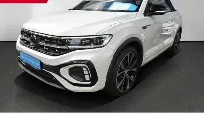 Gebraucht VW T-Roc Cabriolet R-line 150 PS (110 kW) 2025 Weiß Cabrio