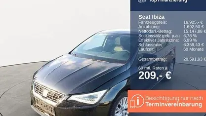 Usata Seat Ibiza FR 95 CV (69 kW) 2023 Nero Utilitaria