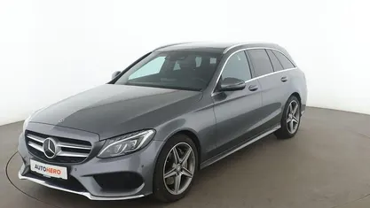 Gebraucht Mercedes C300 AMG line 245 PS (180 kW) 2016 Silber Kombi