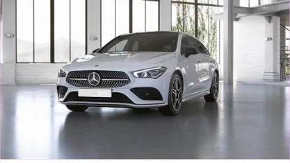 Unilack polarweiß Gebraucht 2020 Mercedes CLA180 Shooting Brake AMG Kombi | 26.770 € (Fairer Preis)