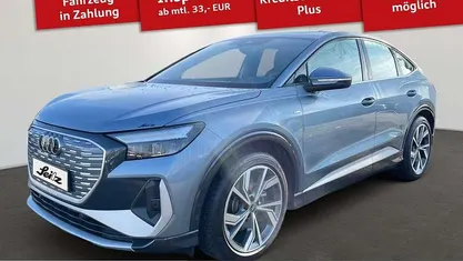 Geysirblau metallic Gebraucht 2022 Audi Q4 Sportback e-tron Comfort SUV | 27.048 € (Fairer Preis)