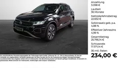Schwarz (deep black perleffekt) Gebraucht 2024 VW T-Roc Move SUV | 25.930 € (Fairer Preis)
