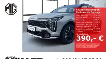 Neu Kia Sportage GT-Line 150 PS (110 kW) 2026 Grau SUV