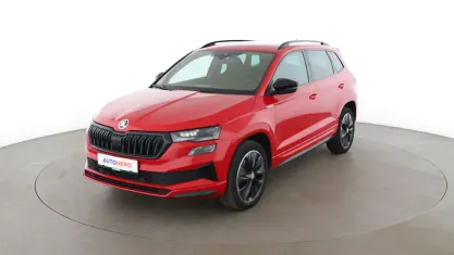 Gebraucht Skoda Karoq SportLine 150 PS (110 kW) 2022 Rot SUV