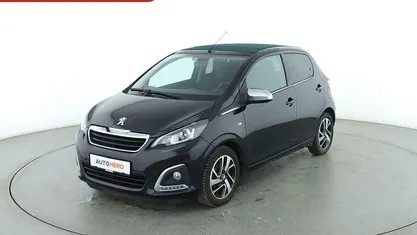 Schwarz Gebraucht 2020 Peugeot 108 Top! Collection Limousine | 11.590 € (Fairer Preis)